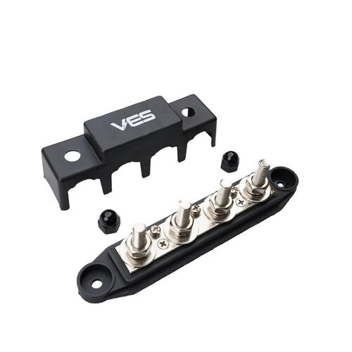 VES 4 Way Distribution Block Negative 10mm