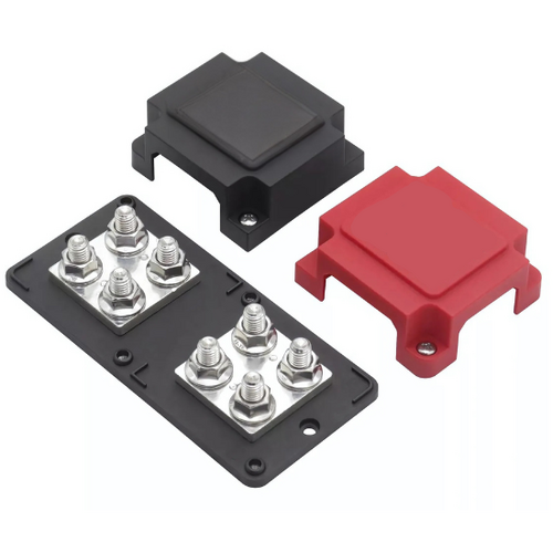 VES Bus Bar Eight Post - M10 Studs - 400amp rated @ 12V