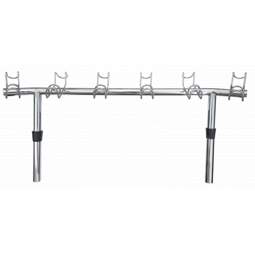 Viper Wire 6 Way Rod Holder For Fibreglass Removable Bait Board