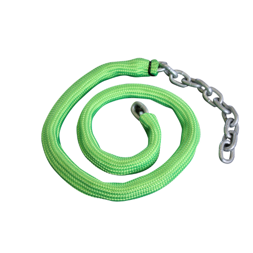 Viper Chainsock To Suit 6mm Shortlink Chain - 12 Mtrs To Suit Rapid Winch - Fluoro Green