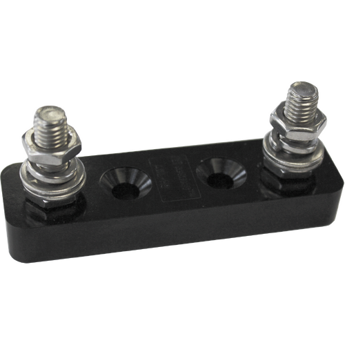 Viper Heavy Duty Dual Terminal Power Stud Busbar Stainless Steel For Marine - 8mm Lugs