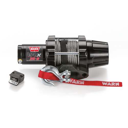 Warn VRX ATV 3,500lb Winch with 15m Synthetic Rope
