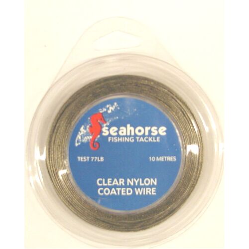 Seahorse Tackle Wire Silver 10M X 77Lb