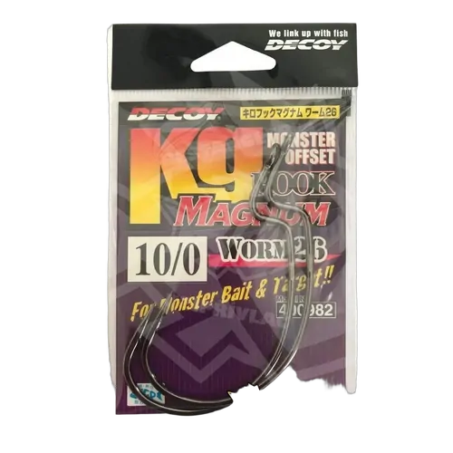 Decoy 400982 Worm Hook 26 #10/0 Pkt 2