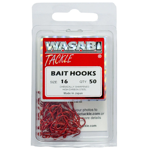 Wasabi Bait Hook Size 16 Pack (50)