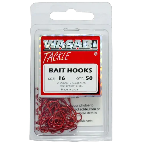 Wasabi Bait Hook Size 16 Pack (50)