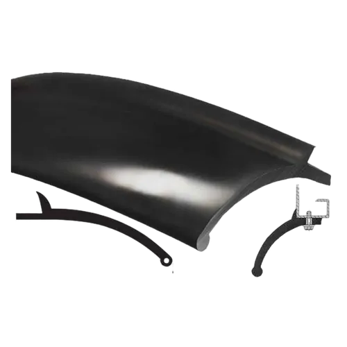 125mm Rubber Wheel Arch Flares - 4 Wheel Set