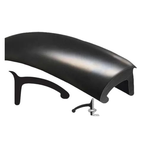 75mm Side Wall Rubber Wheel Arch Flares - 2 Wheel Set