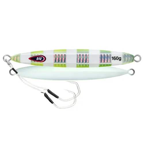 Williamson Slide Dancer Jig 130g Chartreuse Blink
