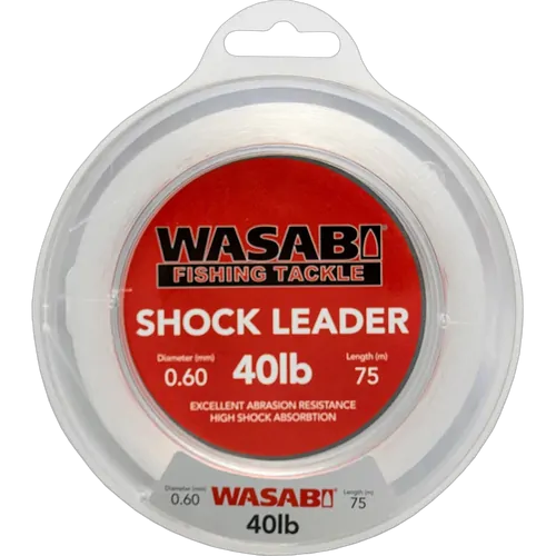 Wasabi Shock Leader 40lb