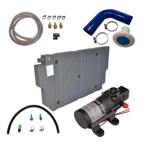 Poly Slimline Water Tank 45 Litre and Pump Kit