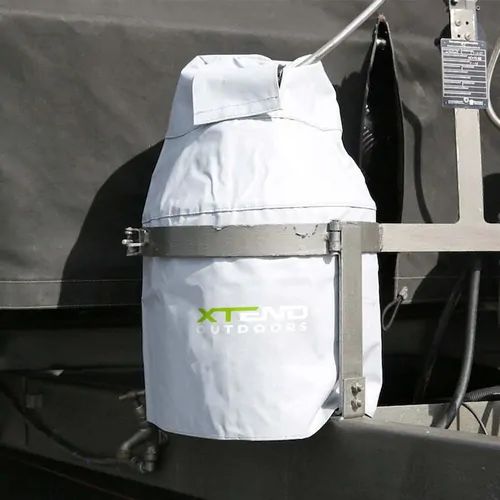 Aussie Traveller Gas Bottle Cover Grey Xtend