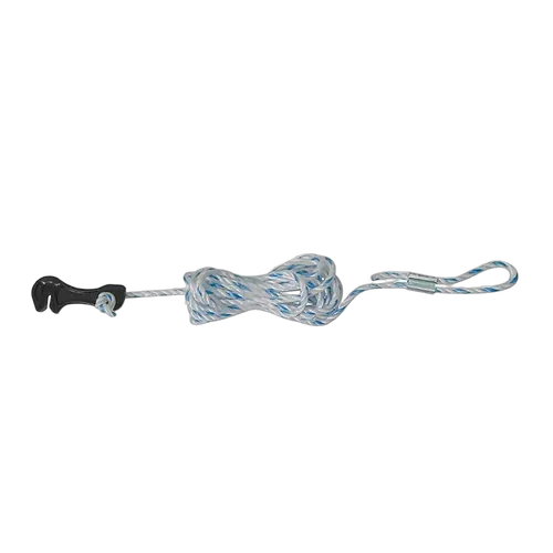 Oztrail 4mm Single Guy Rope W/ Plastic Slider 4 pack