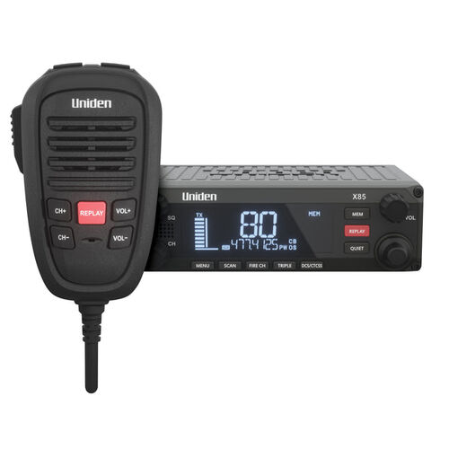 Uniden X85 DIN Mount UHF CB Radio