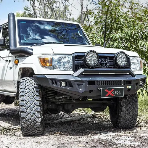 EFS XCAPE Front Bar Suits Toyota Landcruiser V8 79 Series Single Cab Models Fitted With Dpf 9/2016 -10/2023