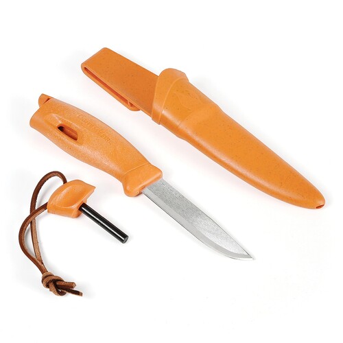 Light My Fire Swedish FireKnife BIO 2in1 Rustyorange S/S Knife
