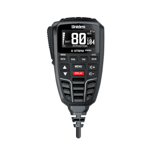 Uniden XTRAK 80 Pro Smart UHF Radio with OLED Display and Location Sharing
