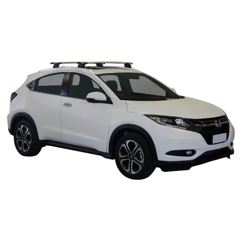 Yakima ThruBar 120cm Silver Pair (S16Y) To Suit Honda HR-V 5dr SUV /2015-05/2022