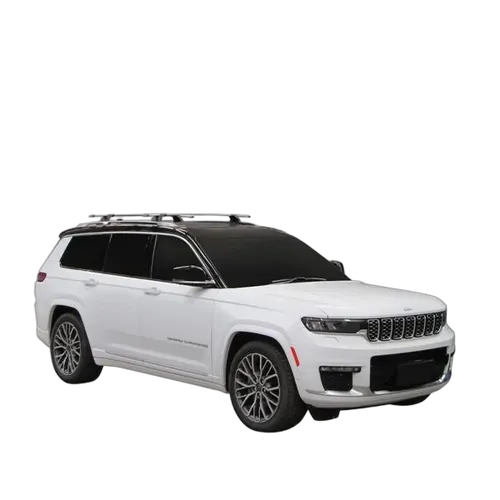 Yakima ThruBar 120cm Silver Pair (S16Y) To Suit Jeep Grand Cherokee L 05/2022-/On