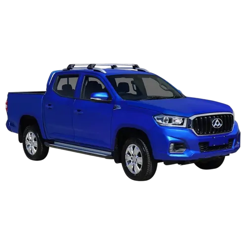 Yakima FlushBar 105cm Silver Pair (S7Y) To Suit LDV T60/T60 Max/eT60 Double Cab 10/2017-/On