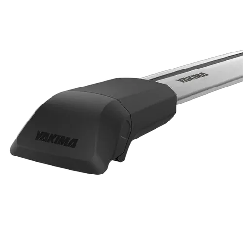 Yakima JetStream FX Bar S 89cm Silver Pack of 1 To Suit BMW 3 Series 4dr Sedan 10/2019-/On