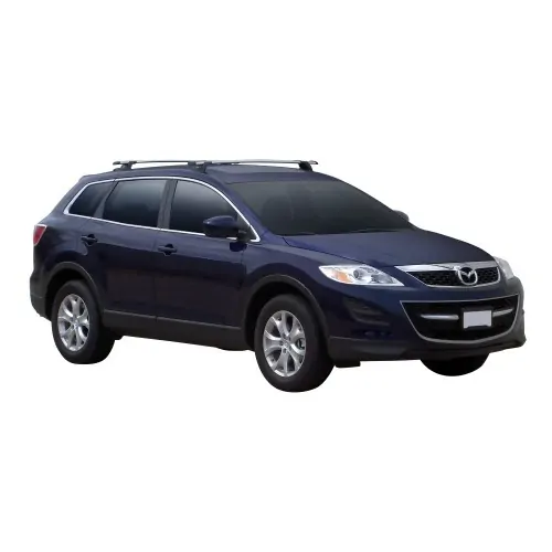Yakima ThruBar 135cm Silver Pair (S17Y) To Suit Mazda CX-9 5dr SUV /2007-06/2016