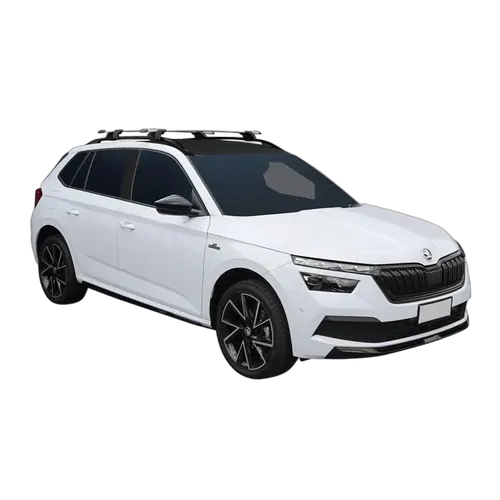 Yakima ThruBar 120cm Silver Pair (S16Y) To Suit Skoda Kamiq 5dr SUV /2020-/On