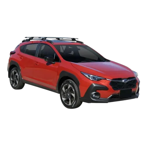 Yakima ThruBar 135cm Silver Pair (S17Y) To Suit Subaru Crosstrek 5dr SUV 05/2023-/On