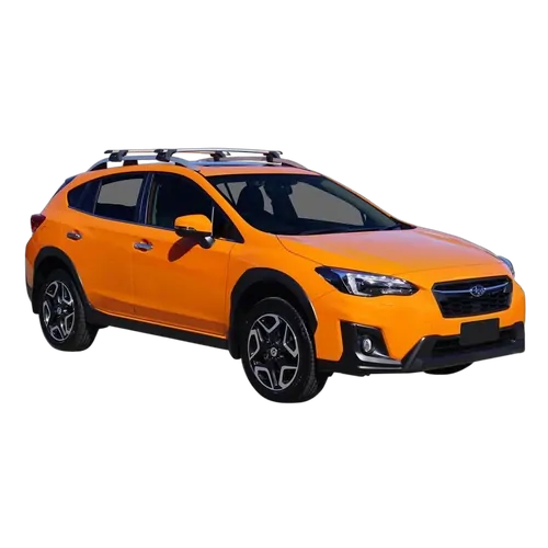 Yakima ThruBar 120cm Silver Pair (S16Y) To Suit Subaru XV 5dr SUV /2012-04/2023