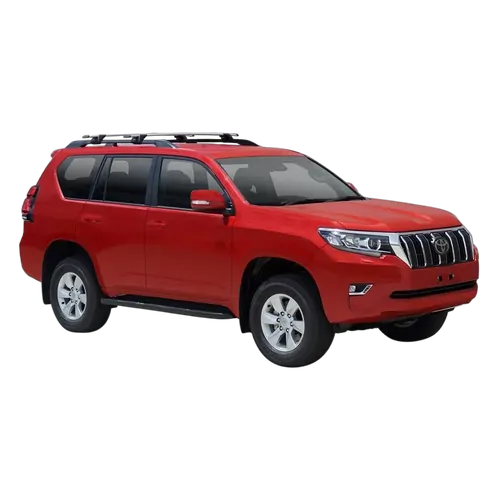 Yakima ThruBar 135cm Silver Pair (S17Y) To Suit Toyota Land Cruiser Prado 150 Series /2009-/On