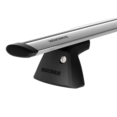 Yakima JetStream Bars S 127cm Silver Pack of 2 To Suit Audi A4/S4/RS4 4dr Sedan 12/2015-/On