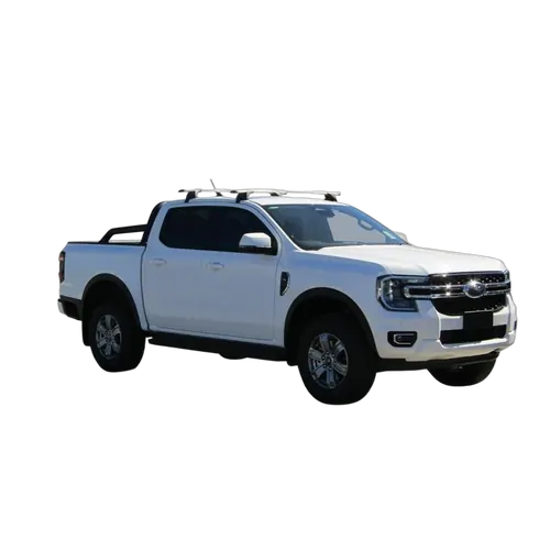 Yakima ThruBar 135cm Silver Pair (S17Y) To Suit Ford Ranger Double Cab 07/2022-/On