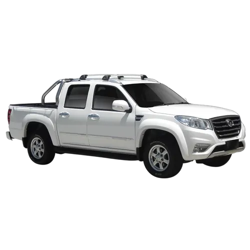 Yakima FlushBar 100cm Silver Pair (S6Y) To Suit Great Wall Steed Double Cab /2016-/2020