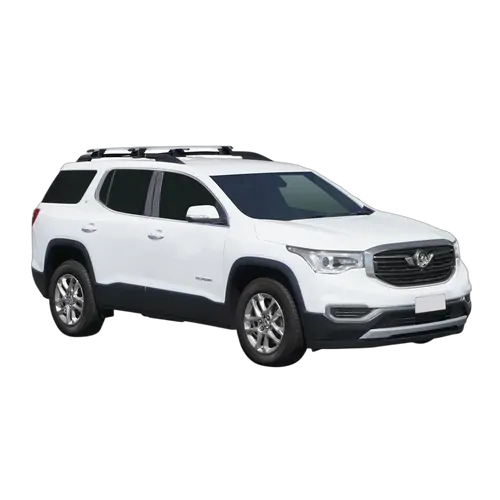 Yakima ThruBar 120cm Silver Pair (S16Y) To Suit Holden Acadia 5dr SUV 10/2018-/2020