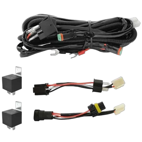 Led Wiring Harness Kit Suits Zeta D/Light & Light Bar 12V & 24V Relay Included