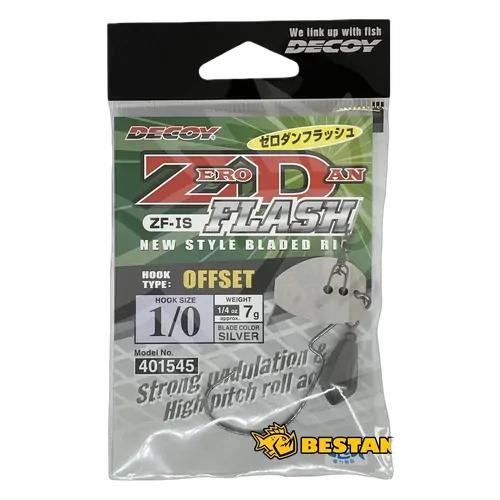 Decoy 401545 Zero Dan Flash Offset ZF1S #1/0 7g Box 1