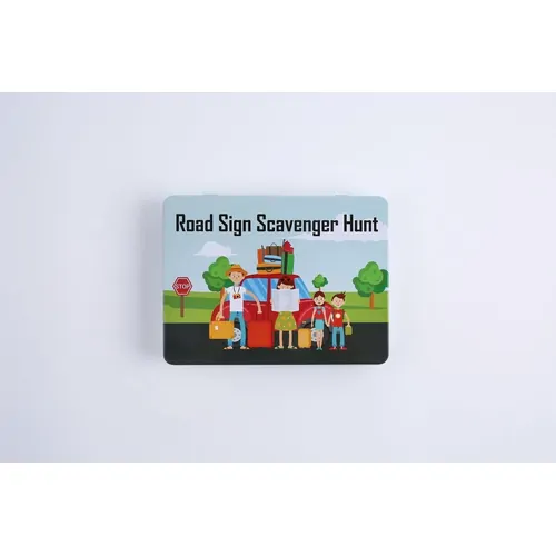 ZipBoom Magnetic Kids Game - Road Sign Scavenger Hunt