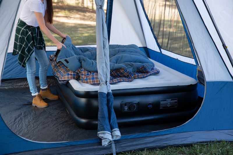 How to repair a camping air mattress.