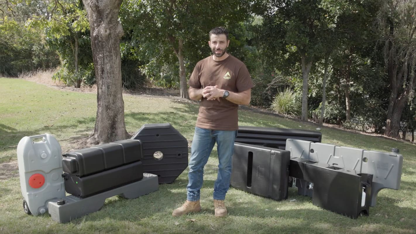 Your Guide to Choosing the Right Water Tank for 4WDs, Caravans & RVs